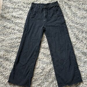 Black Wide leg jeans